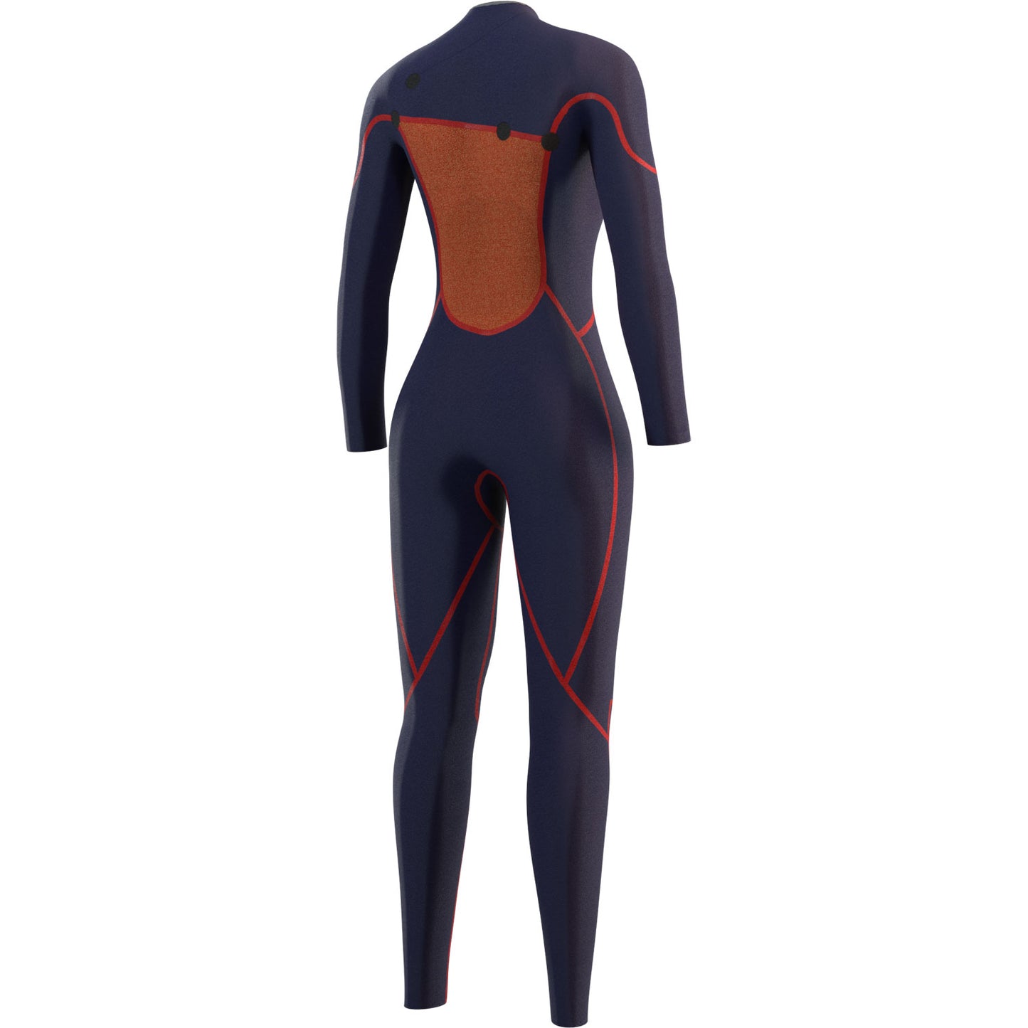  Mystic Womens The One 4/3 GBS Zip-Free Wetsuit - Black
