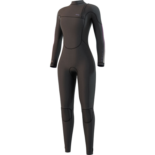 Mystic Womens The One 3/2 GBS Zip-Free Wetsuit - Black