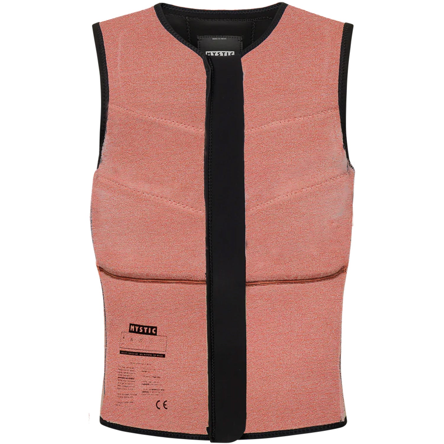  Mystic Foil Front-Zip Impact Vest - Black