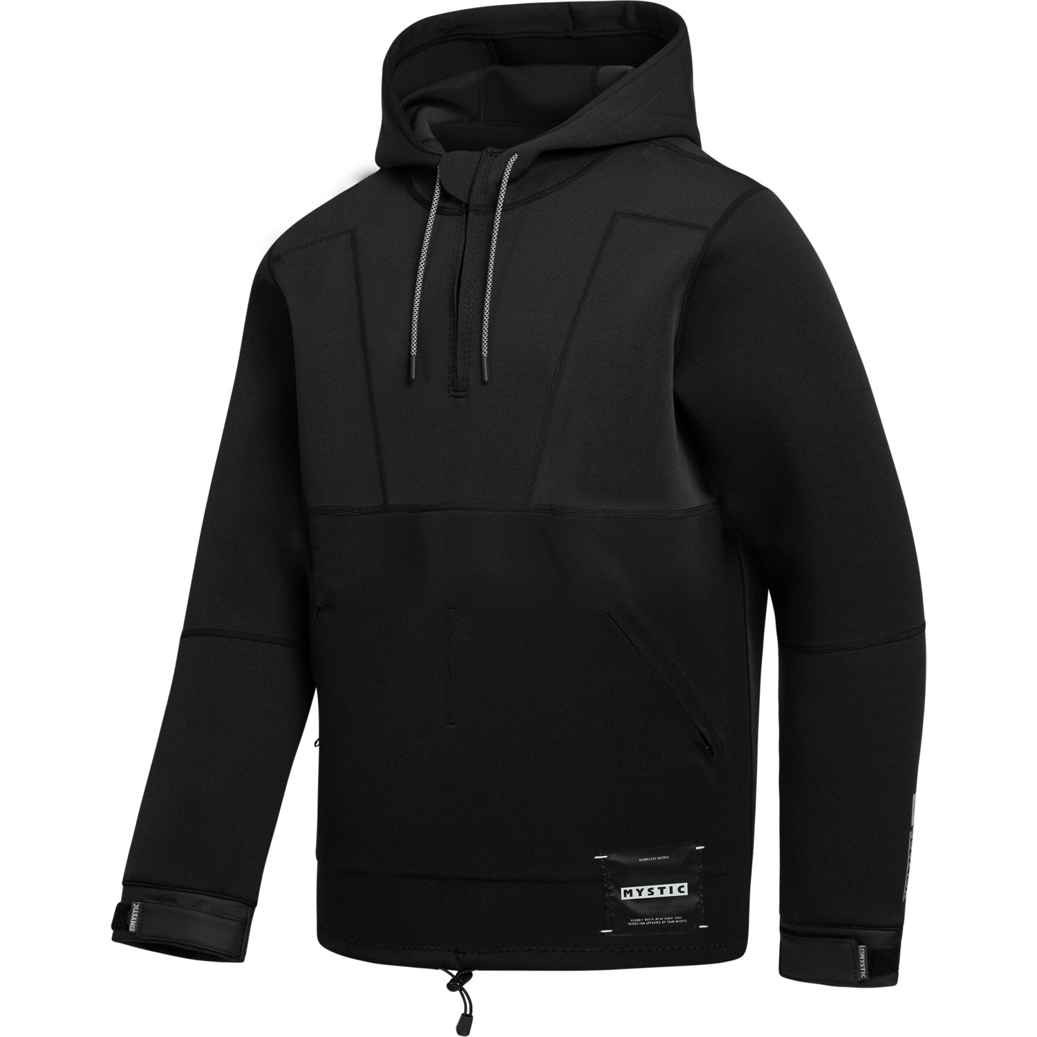  Mystic Fulmar 3/2mm Neoprene Hoody - Black