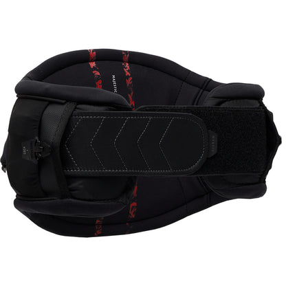  Mystic Majestic OS Waist Harness No Spreader Bar - Black/Red