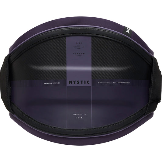  Mystic Majestic X Waist Harness No Spreader Bar - Deep Purple