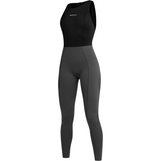  Mystic Womens Lunar 2/2mm Long Jane Wetsuit- Black 240211