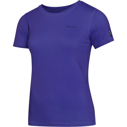  Mystic Womens Star Short-Sleeve Rashvest- Purple
