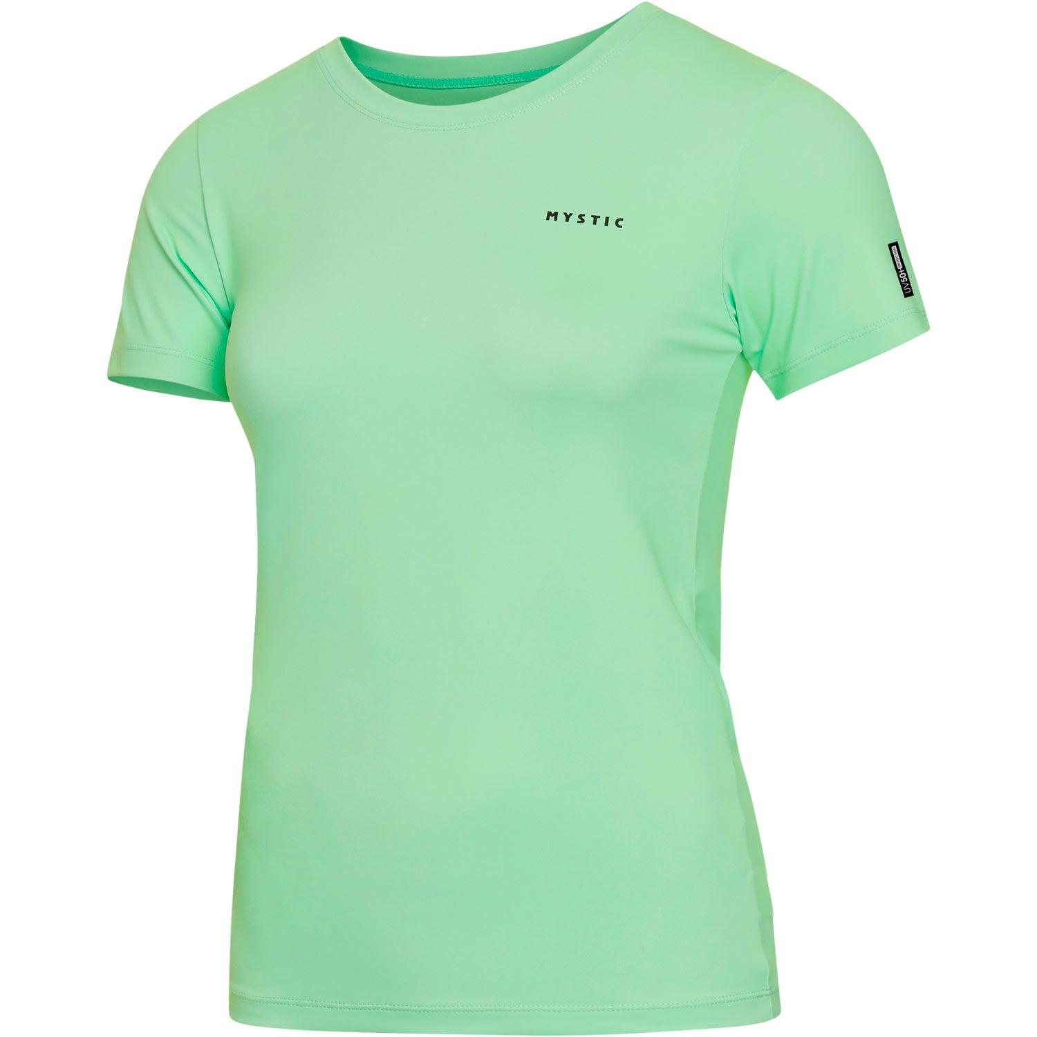  Mystic Womens Star Short-Sleeve Rashvest- Lime
