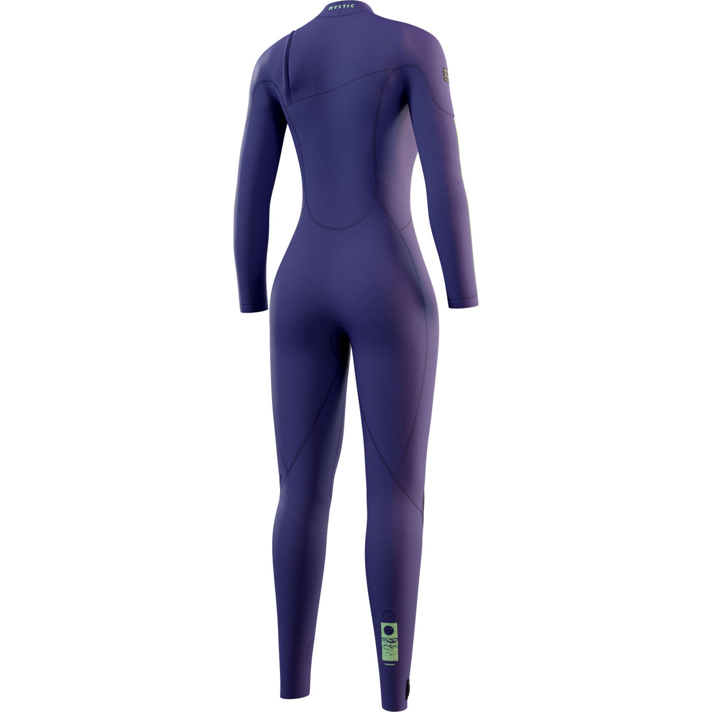  Mystic Womens The One 4/3 GBS Zip-Free Wetsuit- Purple