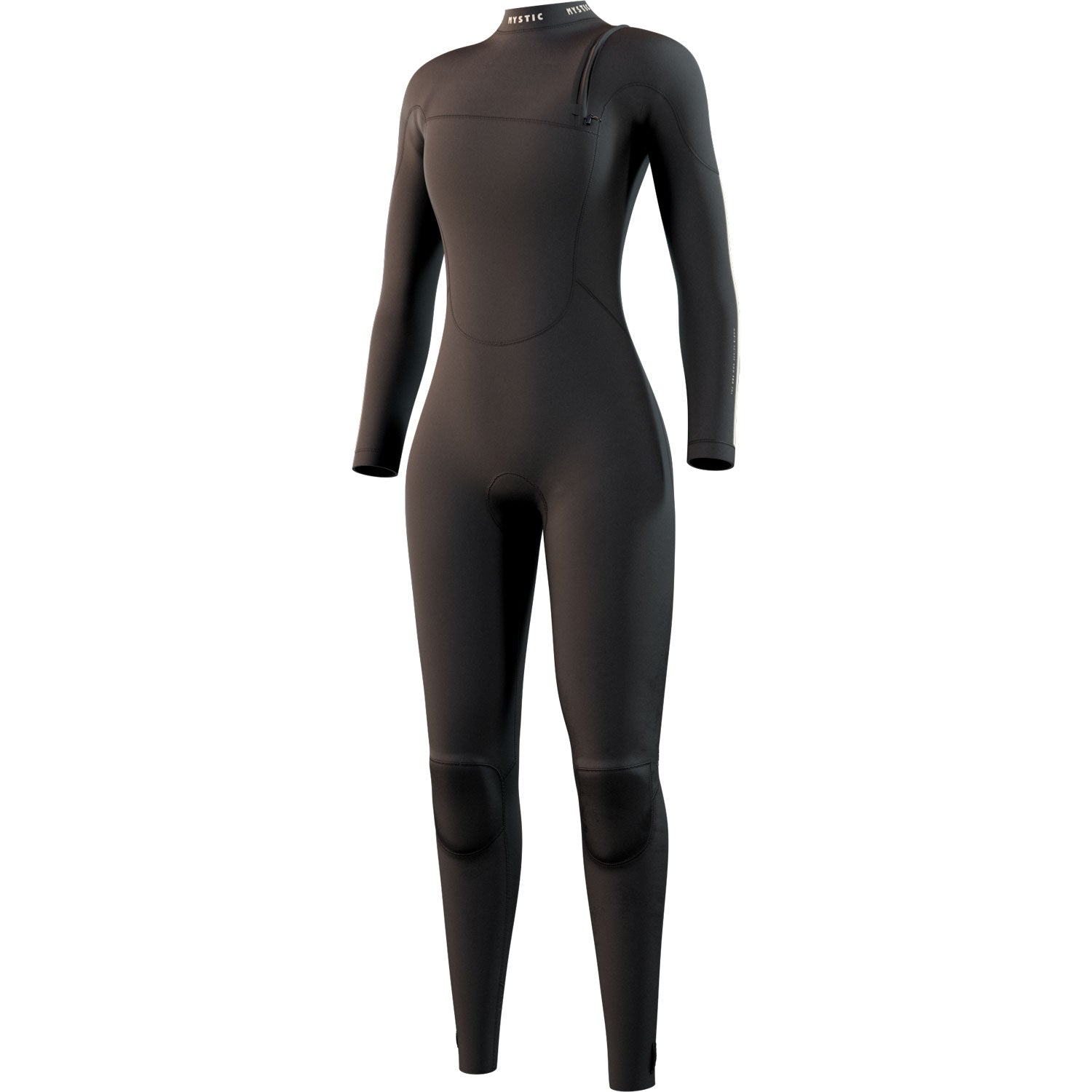  Mystic Womens The One 4/3 GBS Zip-Free Wetsuit- Black
