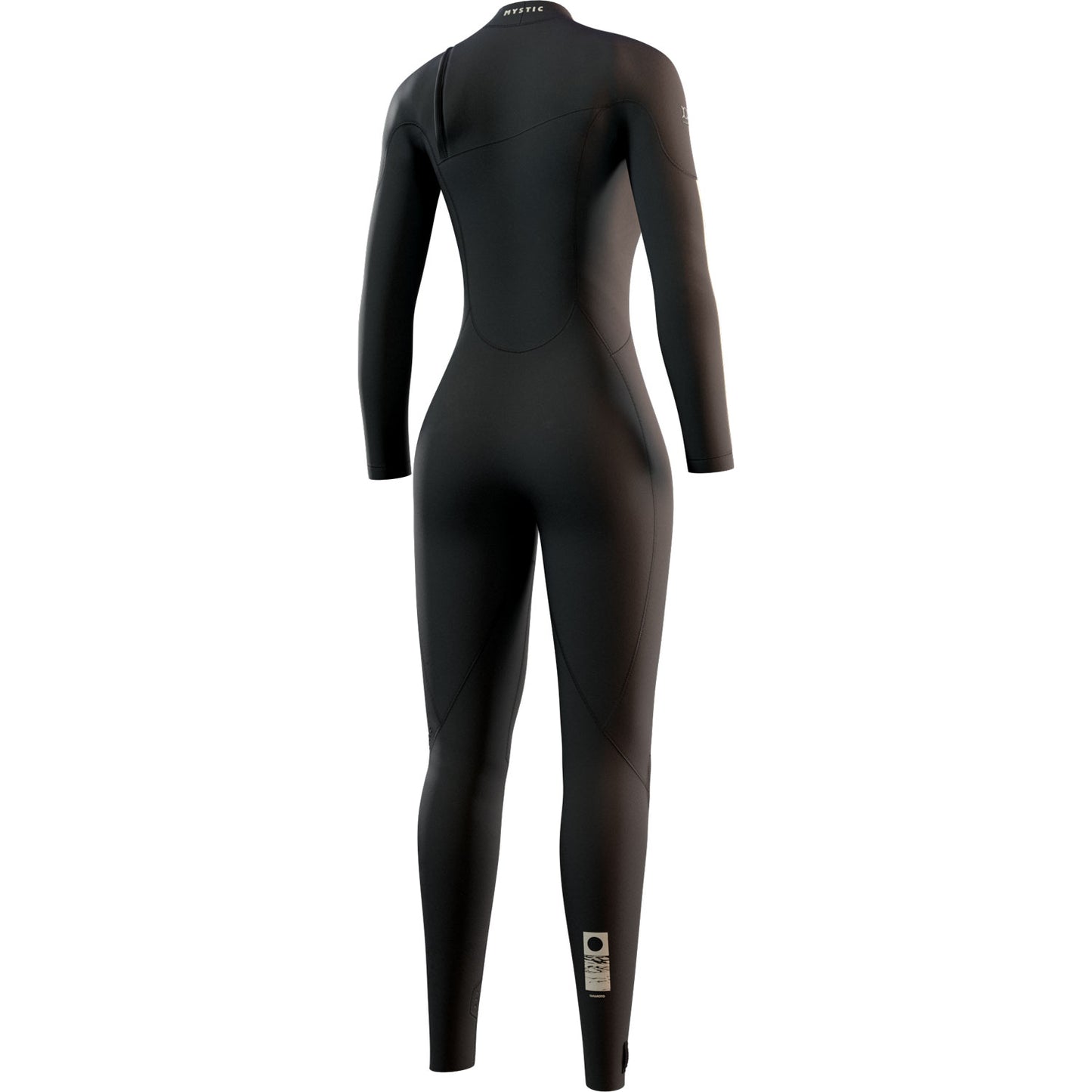  Mystic Womens The One 4/3 GBS Zip-Free Wetsuit- Black