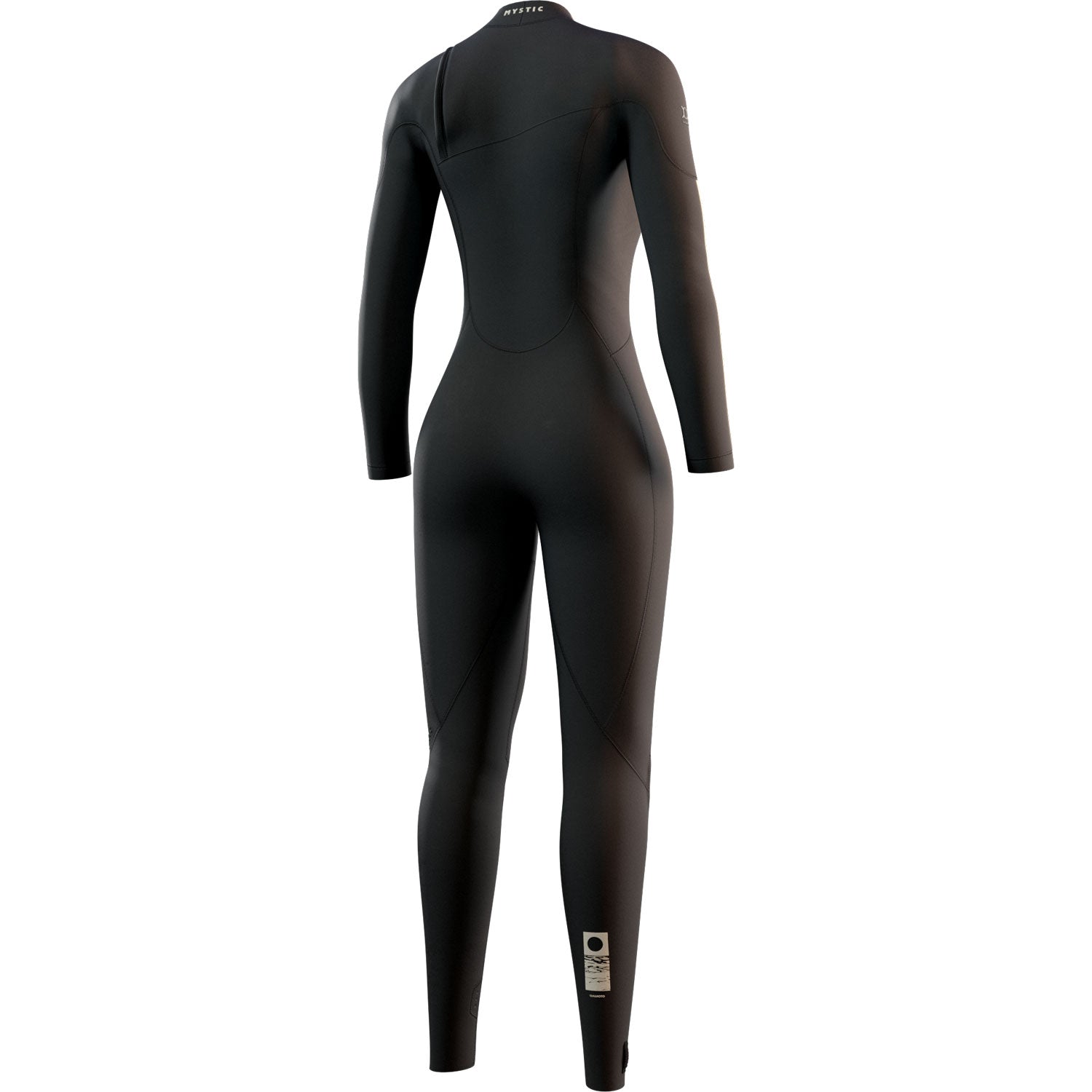  Mystic Womens The One 4/3 GBS Zip-Free Wetsuit- Black