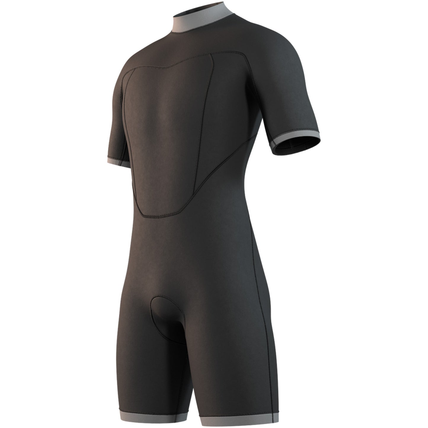  Mystic BRAND 3/2mm Back-Zip Shorty Wetsuit - Blue