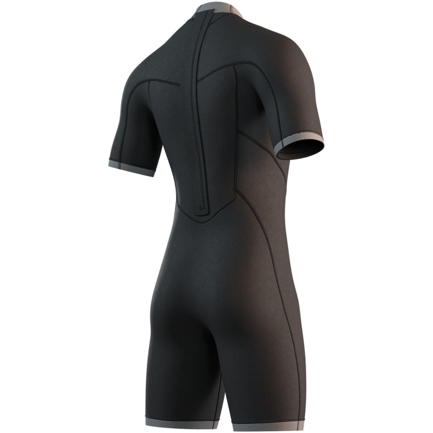  Mystic BRAND 3/2mm Back-Zip Shorty Wetsuit - Black