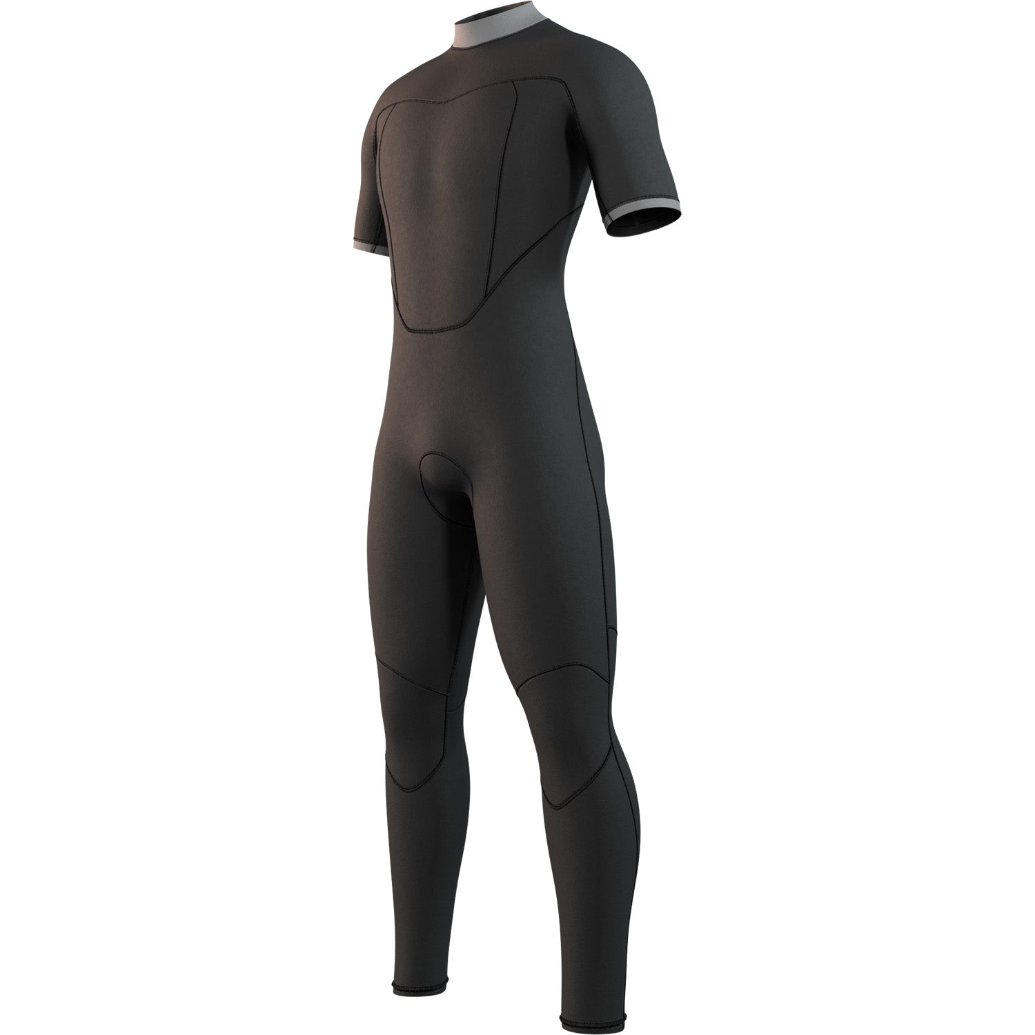  Mystic BRAND 3/2mm Back-Zip Short Arm Wetsuit - Black