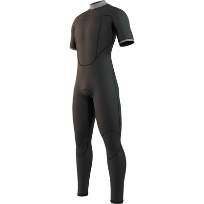 Mystic BRAND 3/2mm Back-Zip Short Arm Wetsuit - Black