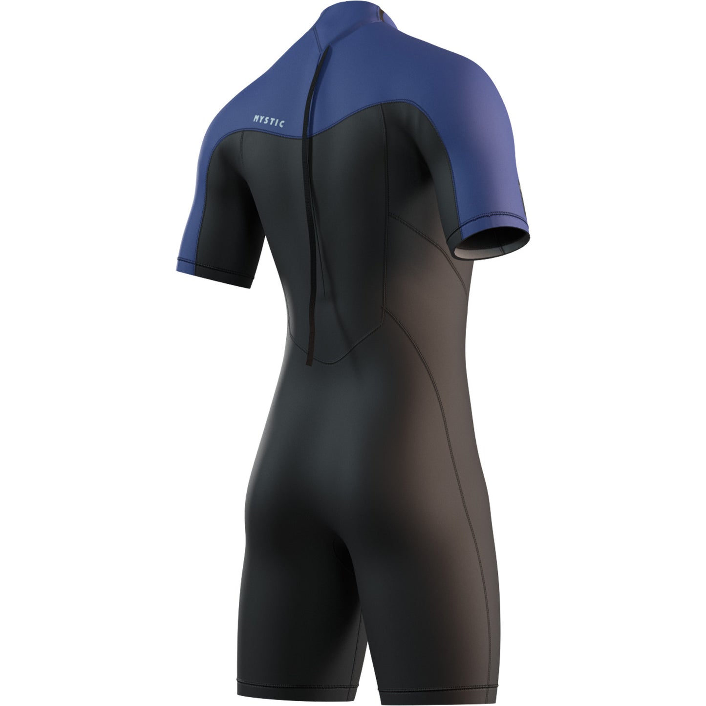  Mystic BRAND 3/2mm Back-Zip Shorty Wetsuit - Blue