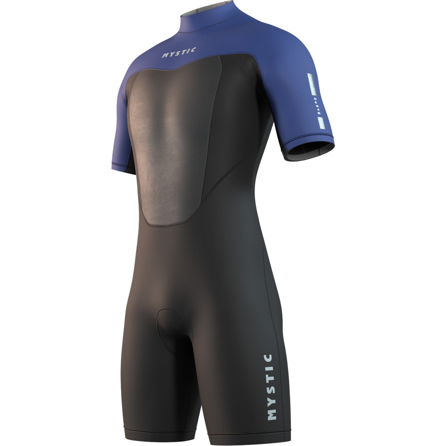  Mystic BRAND 3/2mm Back-Zip Shorty Wetsuit - Blue