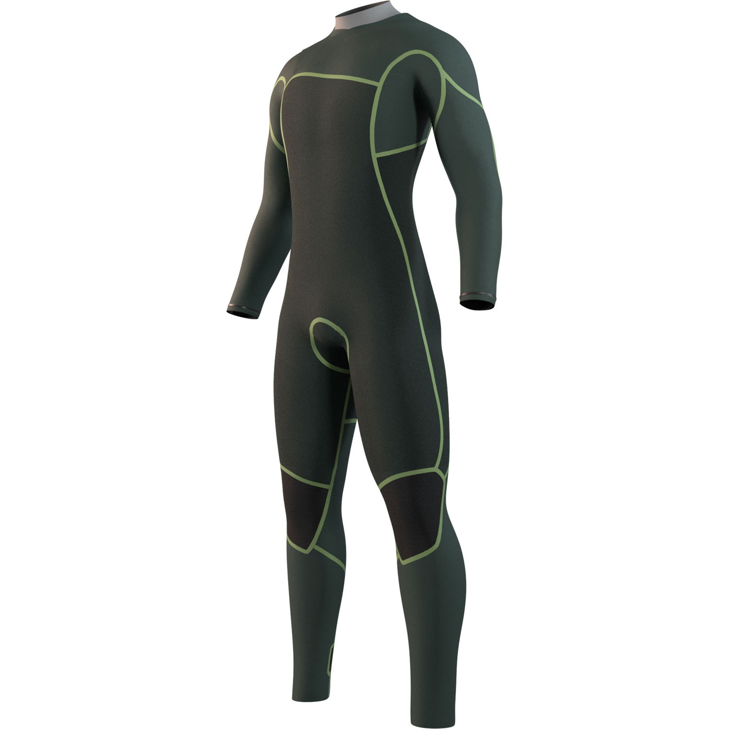  Mystic EVOLVE 3/2mm Front-Zip Natural Foam Wetsuit - Black