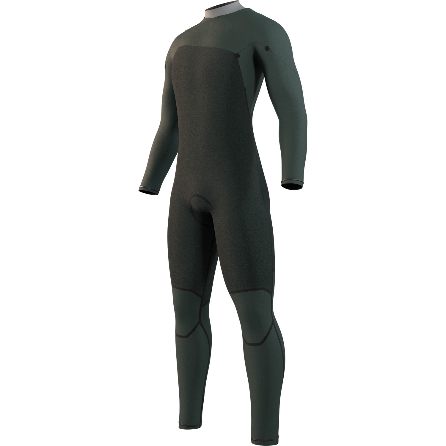  Mystic MOTION 5/3mm Front-Zip Fullsuit Wetsuit - Truffle