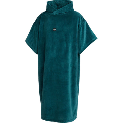  Mystic Corduroy Poncho Robe- Teal