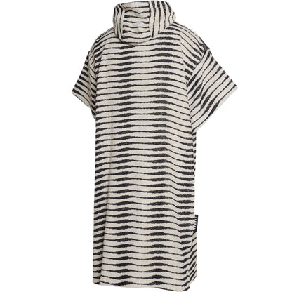  Mystic Jaquard Cotton Poncho Robe- Marshmallow
