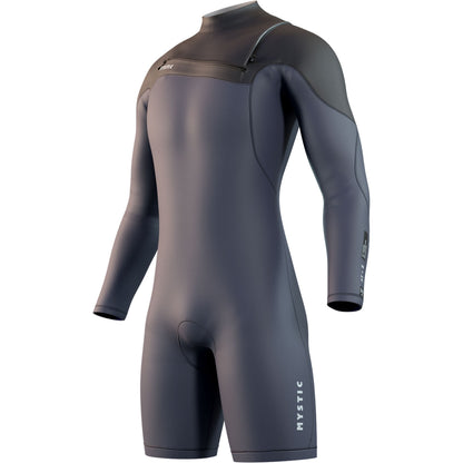  Mystic STAR 3/2 Chest-Zip Longarm Shorty Wetsuit- Navy