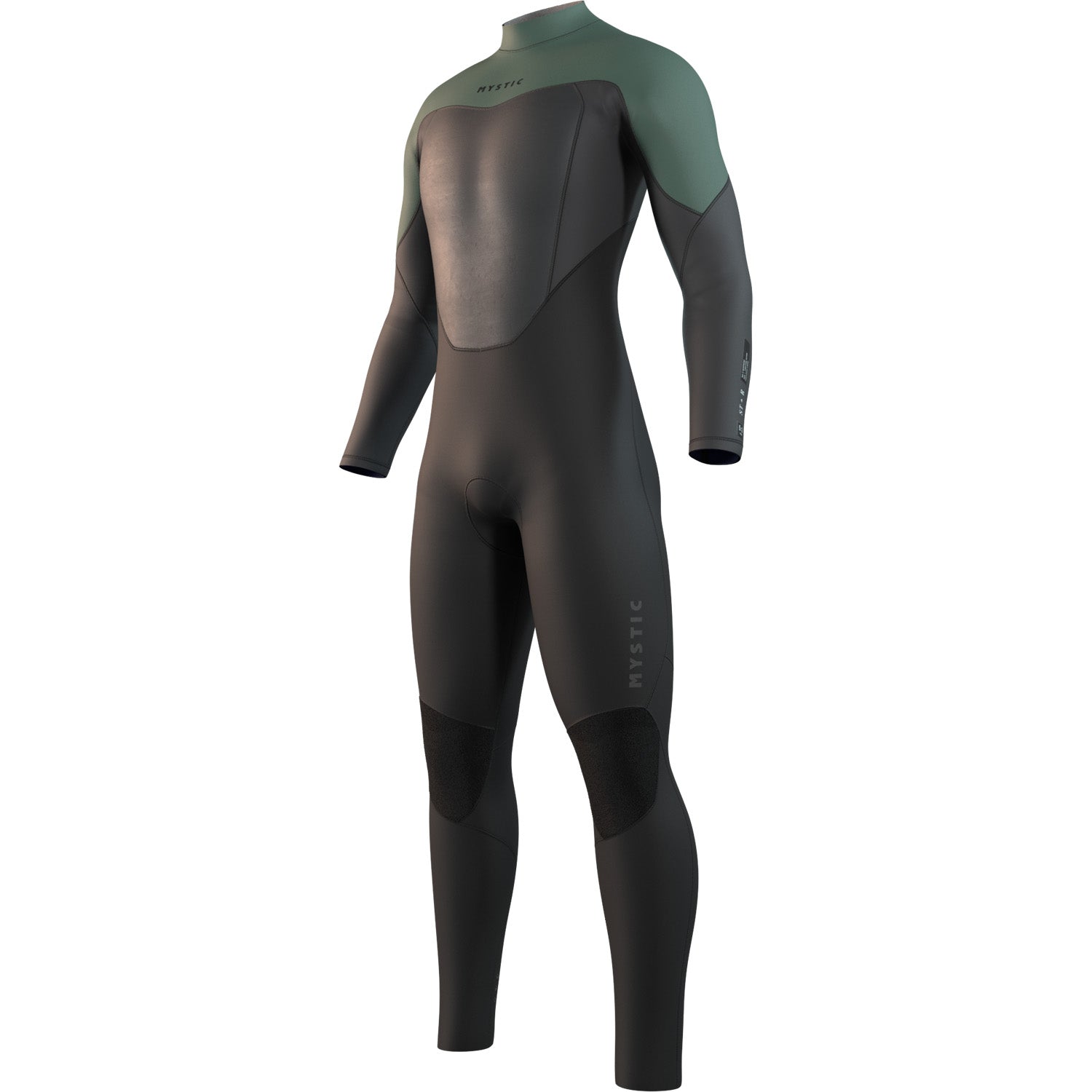  Mystic STAR 4/3mm Back-Zip Fullsuit Wetsuit - Dark Olive