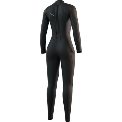  Mystic Womens Brand 3/2mm Back-Zip Fullsuit Wetsuit - Black