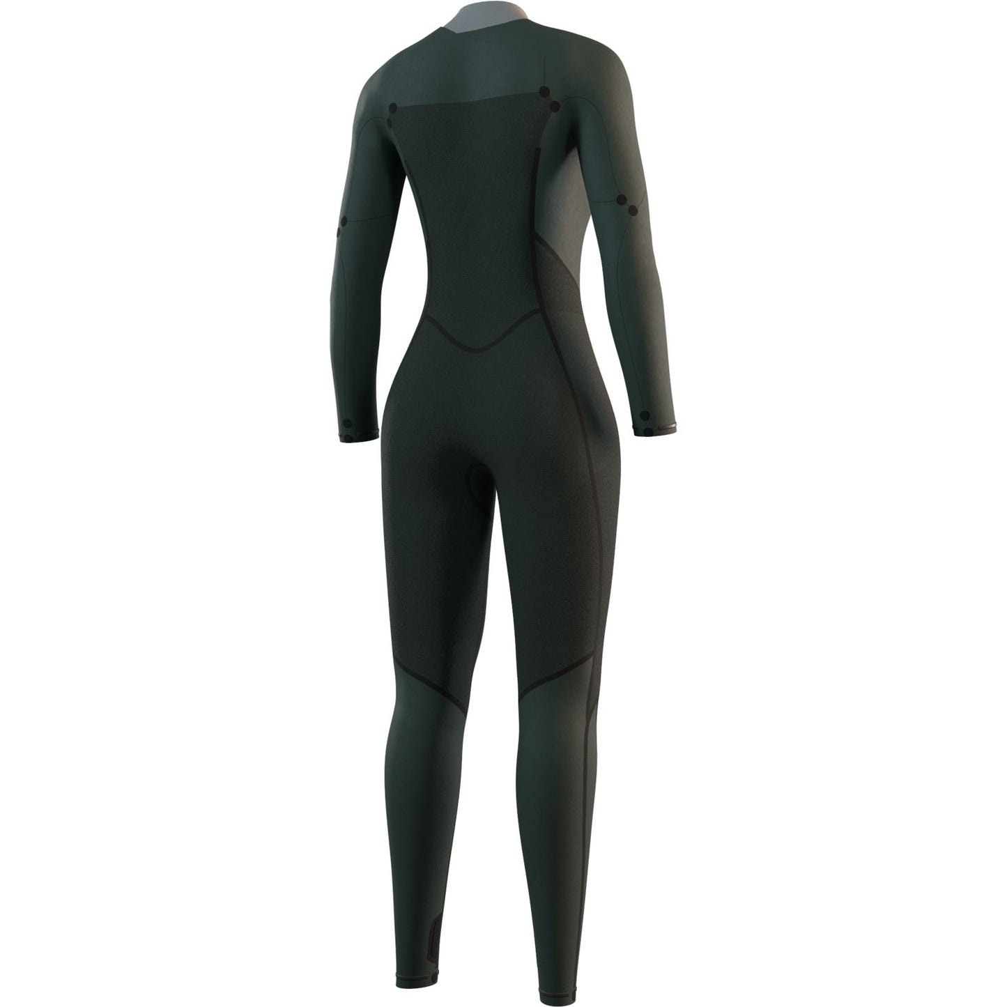  Mystic Womens HAVEN 5/3 Back-Zip Wetsuit - Black
