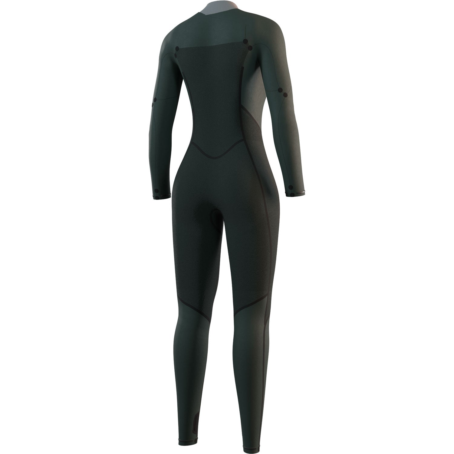  Mystic Womens HAVEN 5/3 Front-Zip Wetsuit - Purple