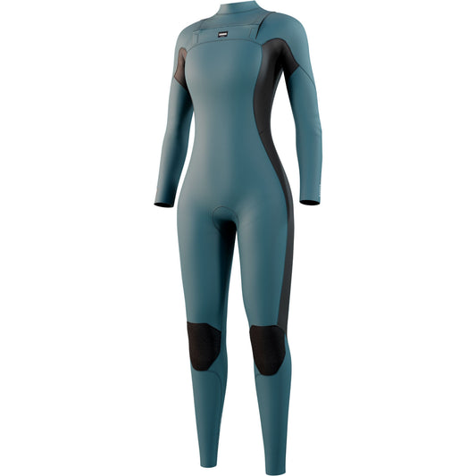  Mystic Womens HAVEN 5/3 Front-Zip Wetsuit- Teal