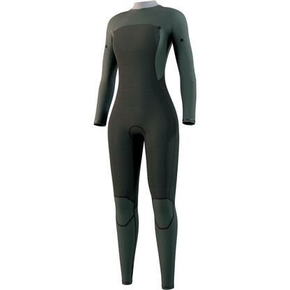  Mystic Womens HAVEN 5/3 Front-Zip Wetsuit- Teal