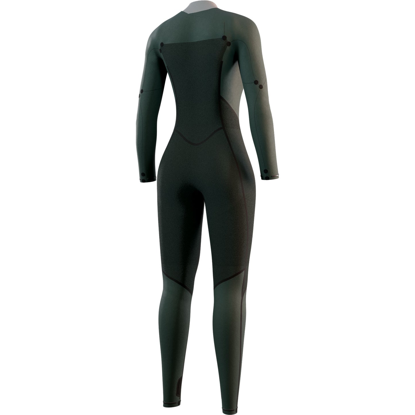  Mystic Womens HAVEN 5/3 Front-Zip Wetsuit- Teal