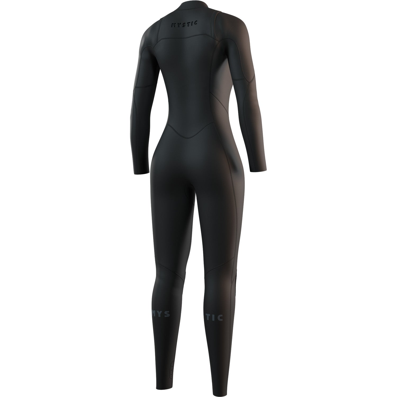  Mystic Womens Star 4/3mm Front-Zip Fullsuit Wetsuit - Black