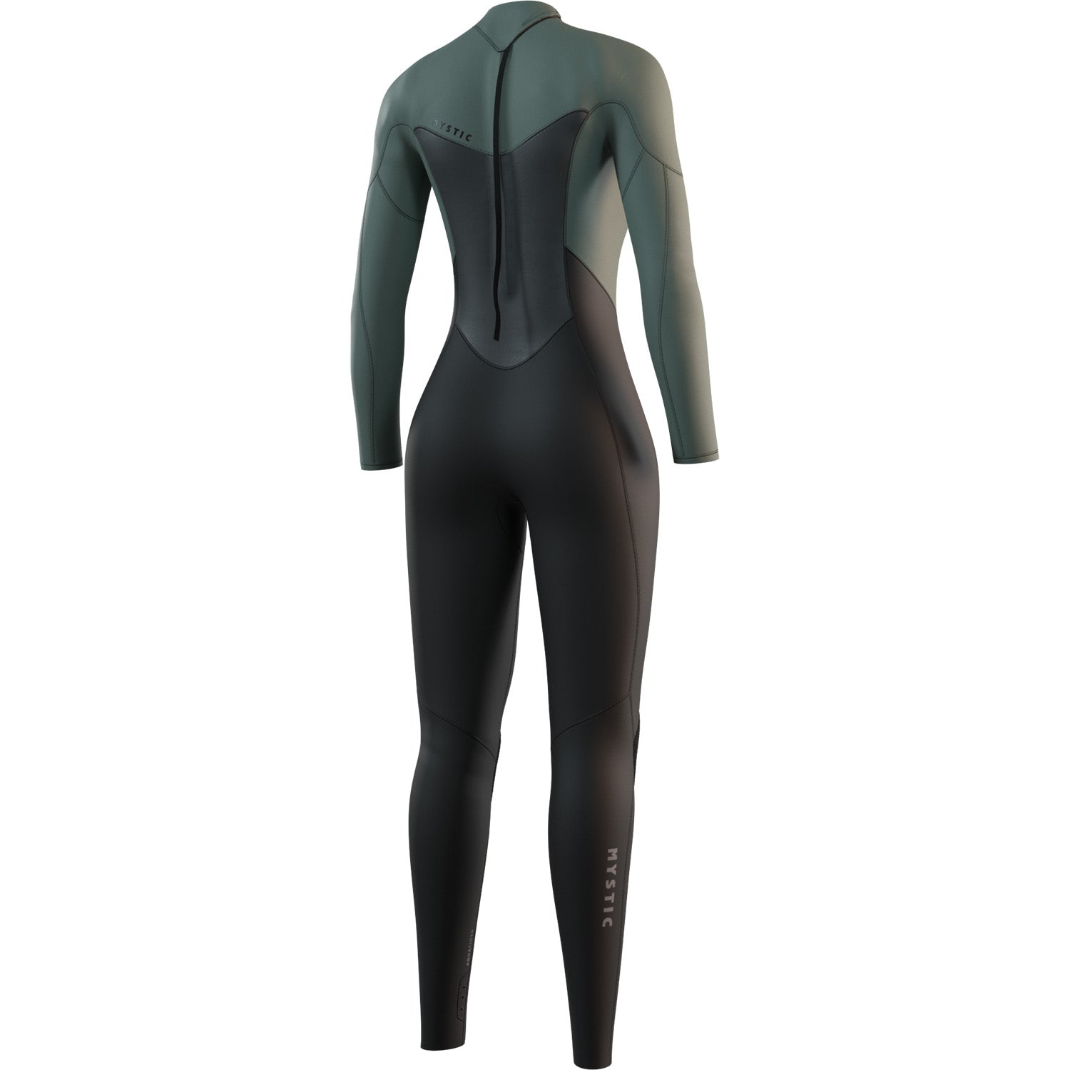  Mystic Womens Star 5/3mm Back-Zip Fullsuit Wetsuit - Dark Olive