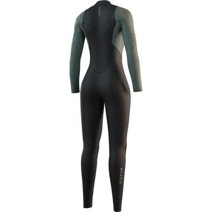  Mystic Womens Star 5/3mm Front-Zip Fullsuit Wetsuit - Dark Olive
