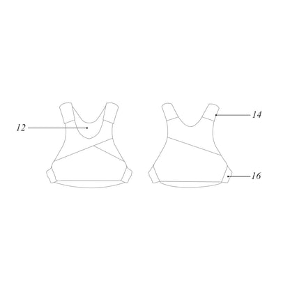  Mystic Star Zip-Free Floatation Vest - Black