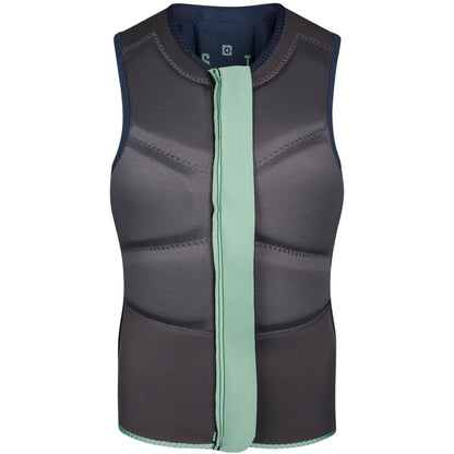  Mystic Womens Star F-Zip Kitesurf Impact Vest - Night Blue