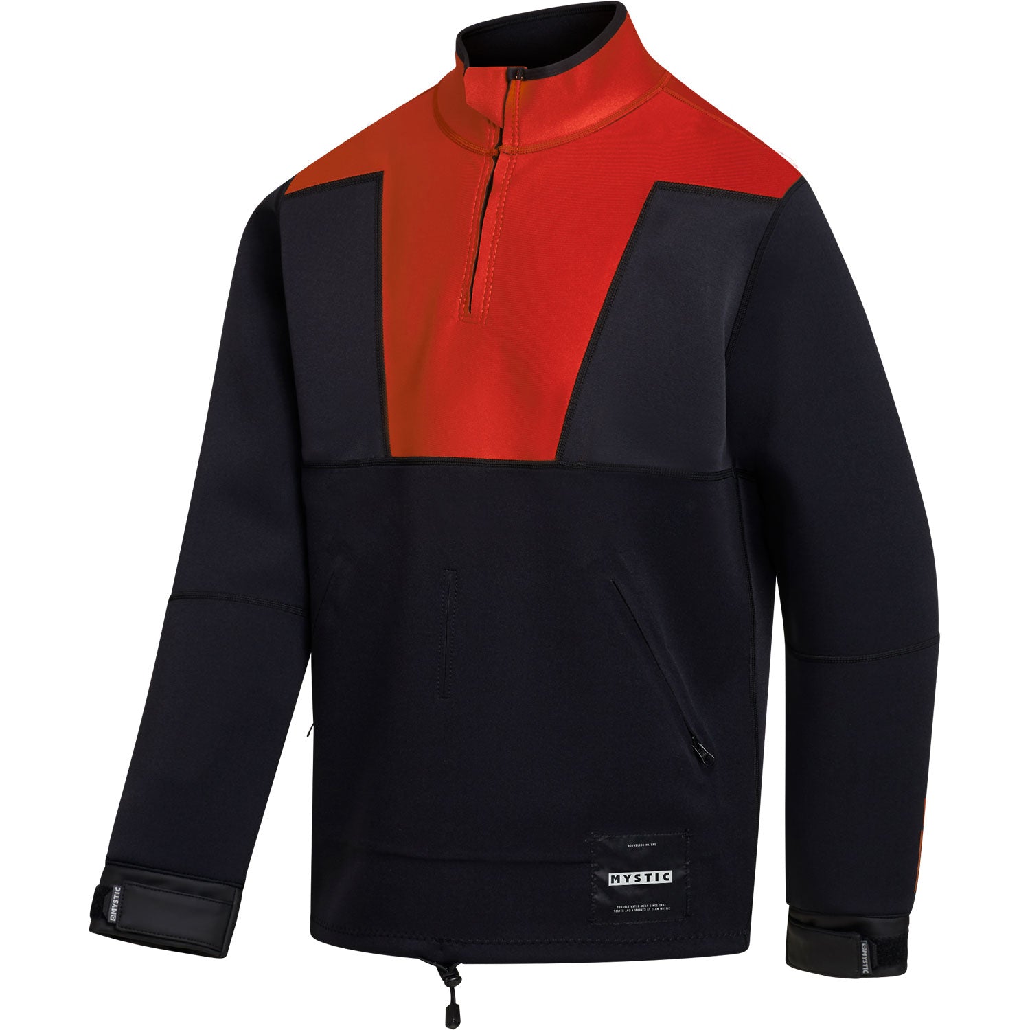  Mystic Fulmar 3/2mm Neoprene Top - Red