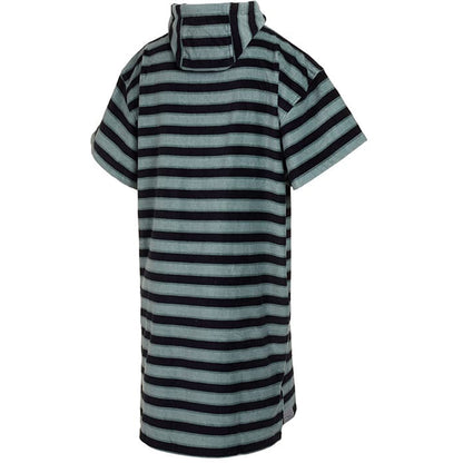  Mystic Velours AOP Poncho - Grey/Blue
