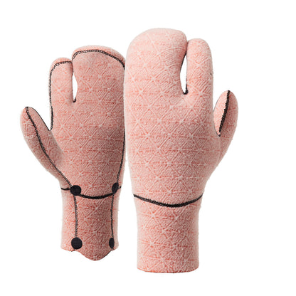  Mystic Supreme Lobster Gloves 4mm Wetsuit Gloves - Black