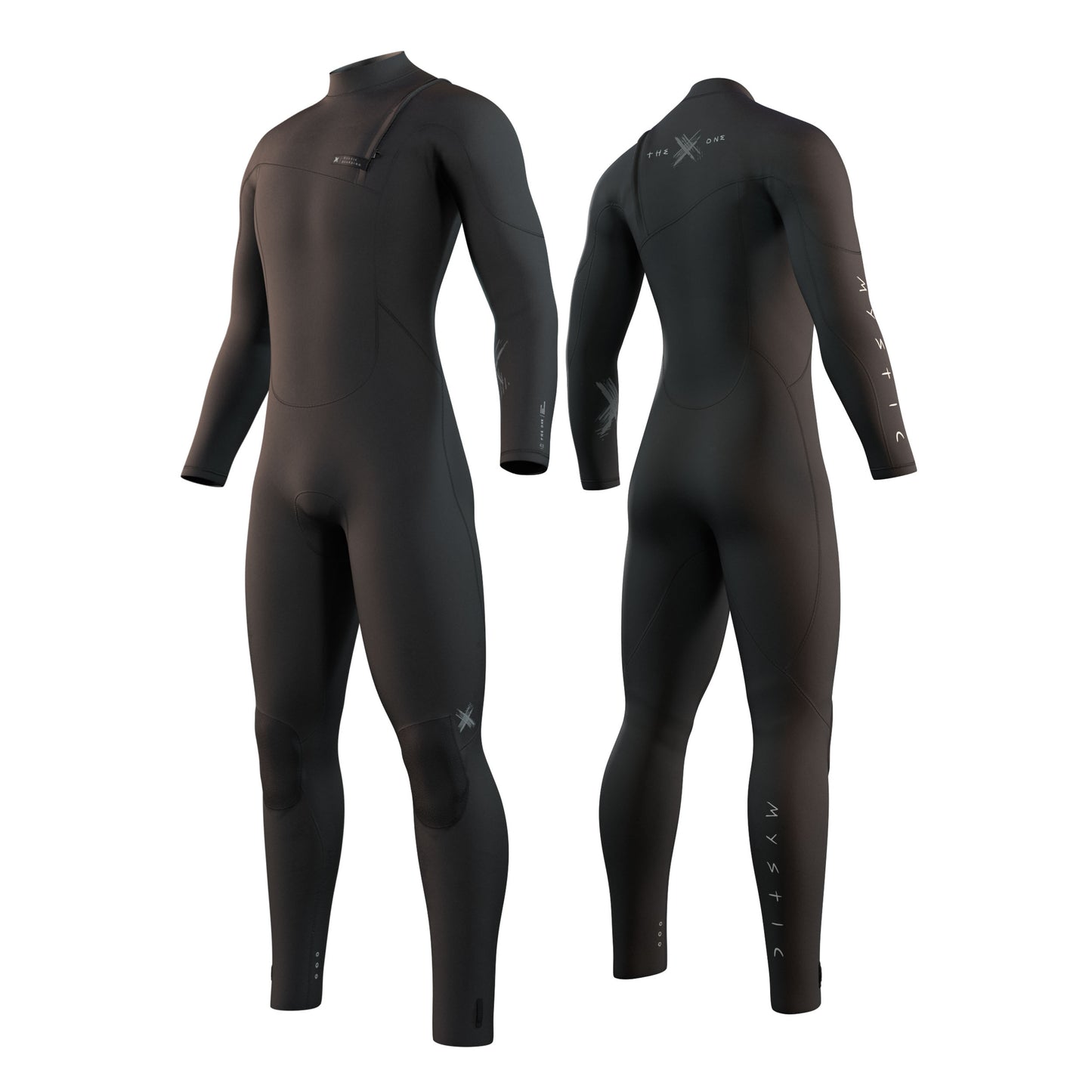  Mystic THE ONE 3/2 GBS Zip-Free Wetsuit - Black