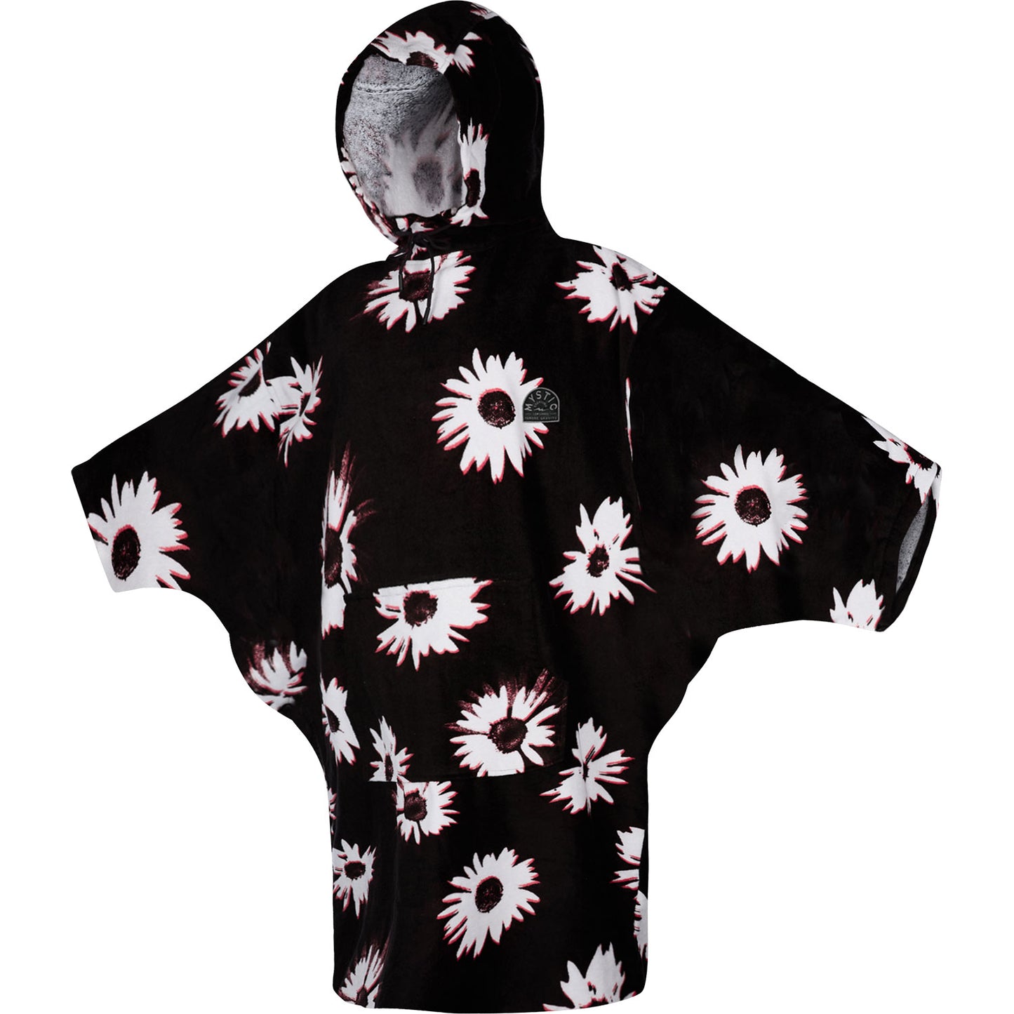  Mystic Womens Poncho - Black/White