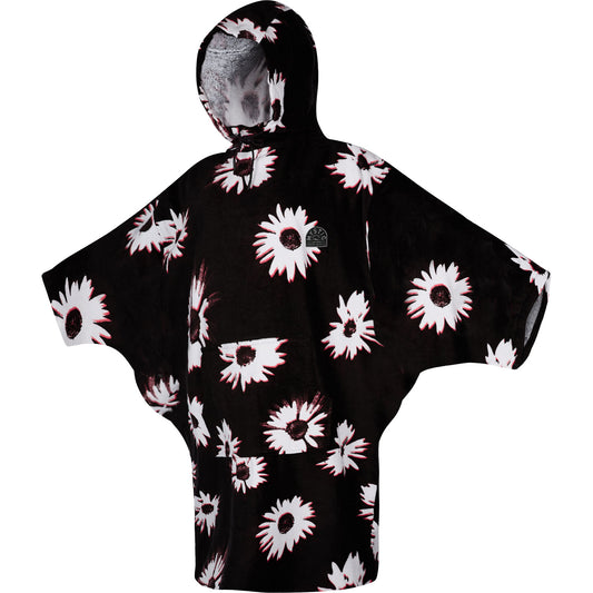  Mystic Womens Poncho - Black/White