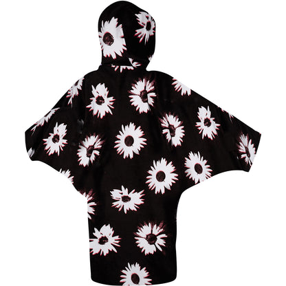  Mystic Womens Poncho - Black/White
