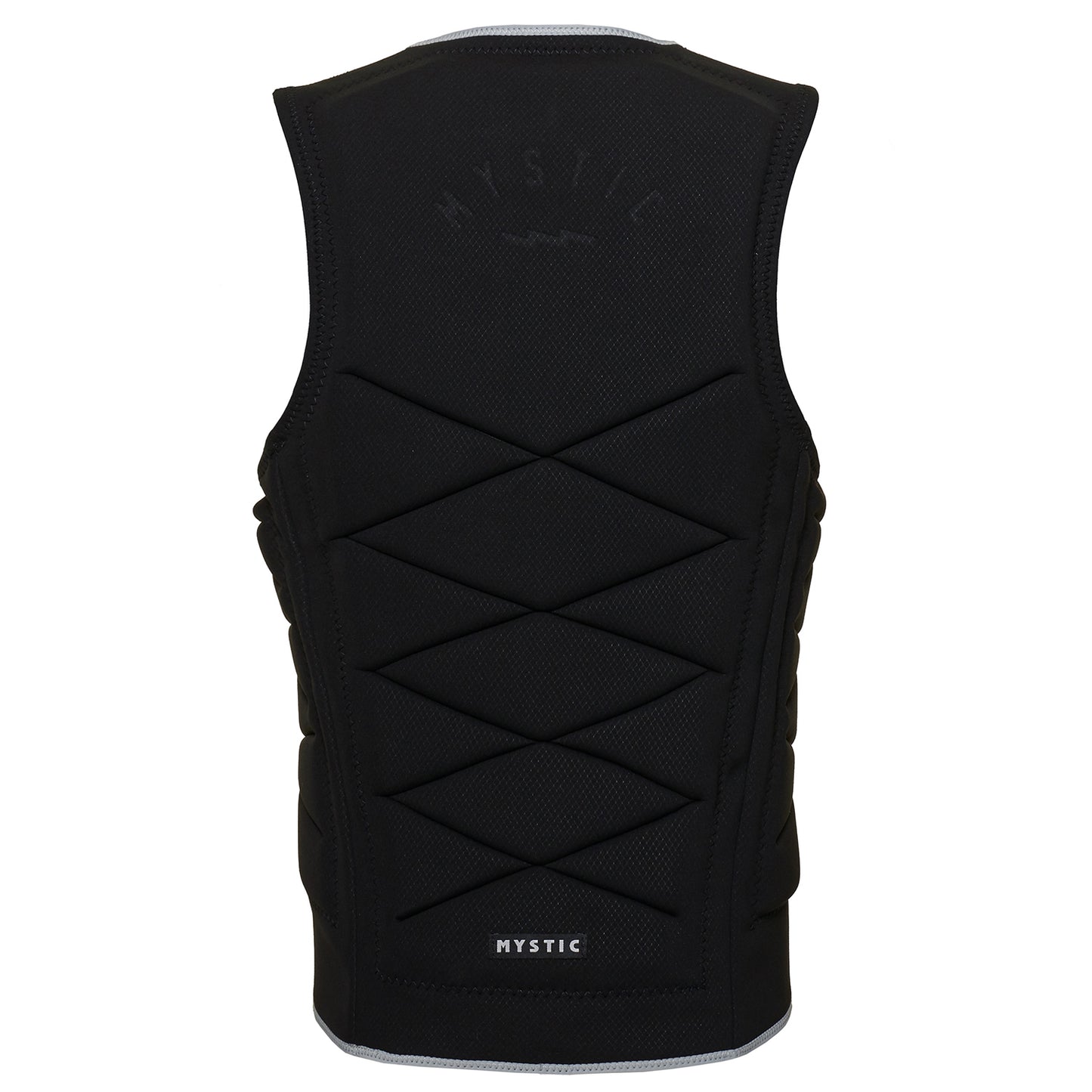  Mystic Outlaw Wake Boarding Front-Zip Impact Vest - Black