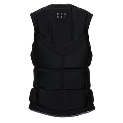  Mystic Womens Dazzled Wake Boarding Front-Zip Impact Vest - Black