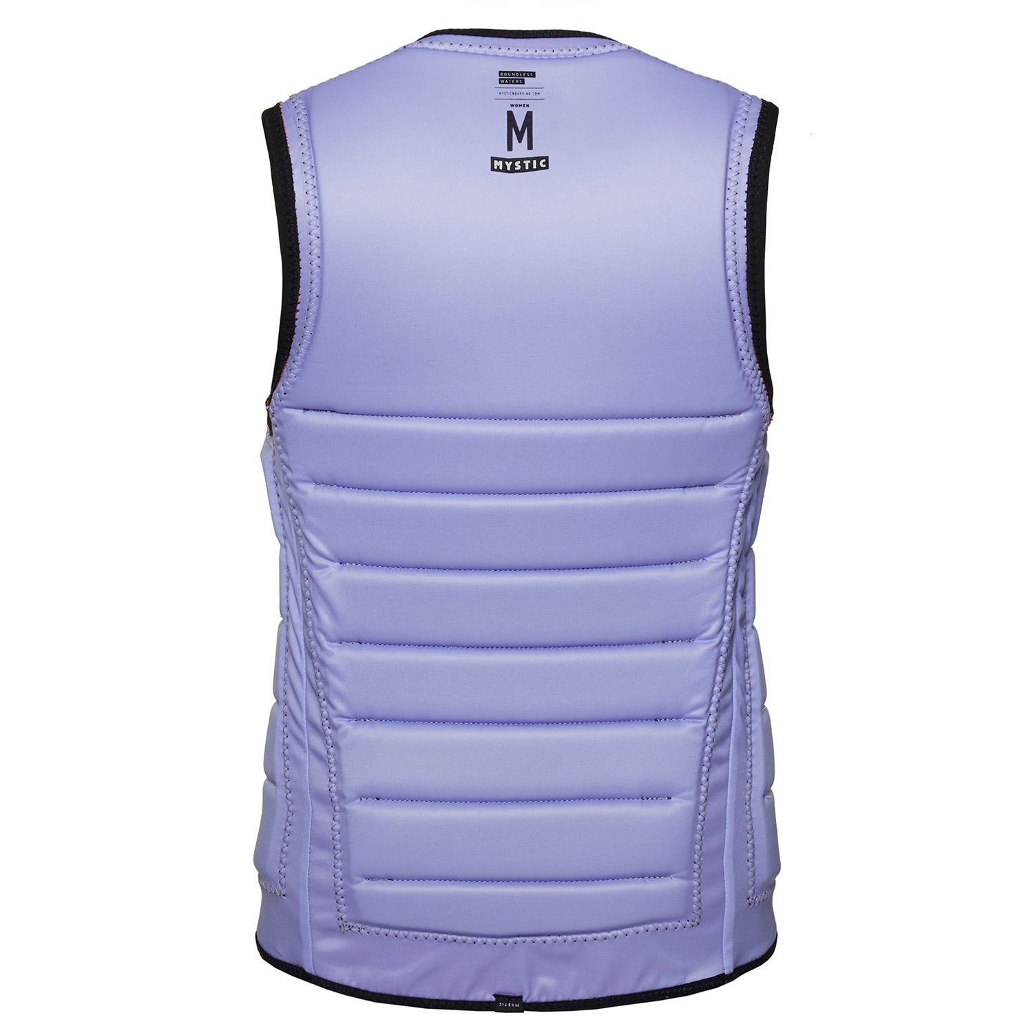  Mystic Womens Juice Wake Boarding Front-Zip Impact Vest - Black/Purple