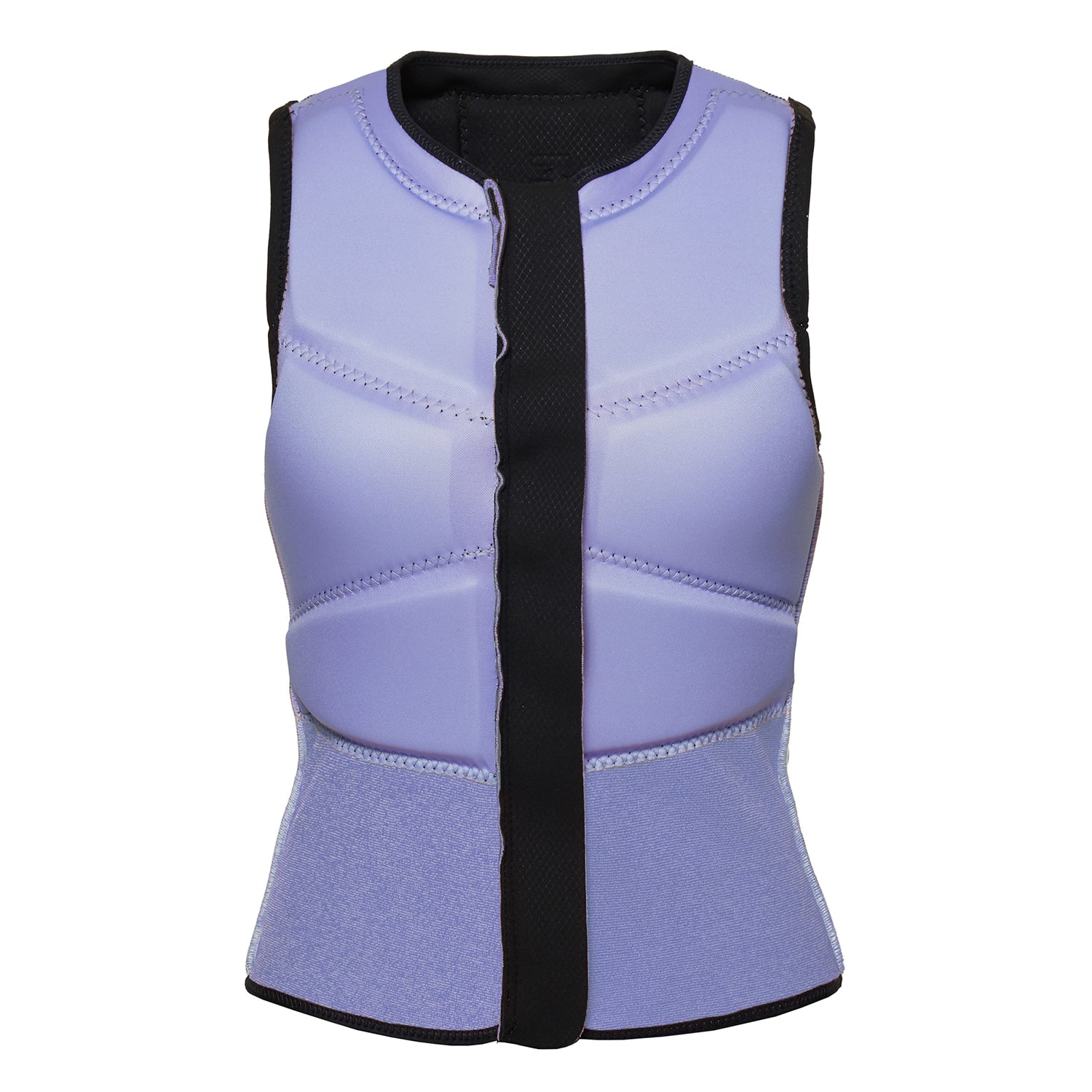  Mystic Womens Ruby Kite Surfing Front-Zip Impact Vest - Black/Purple