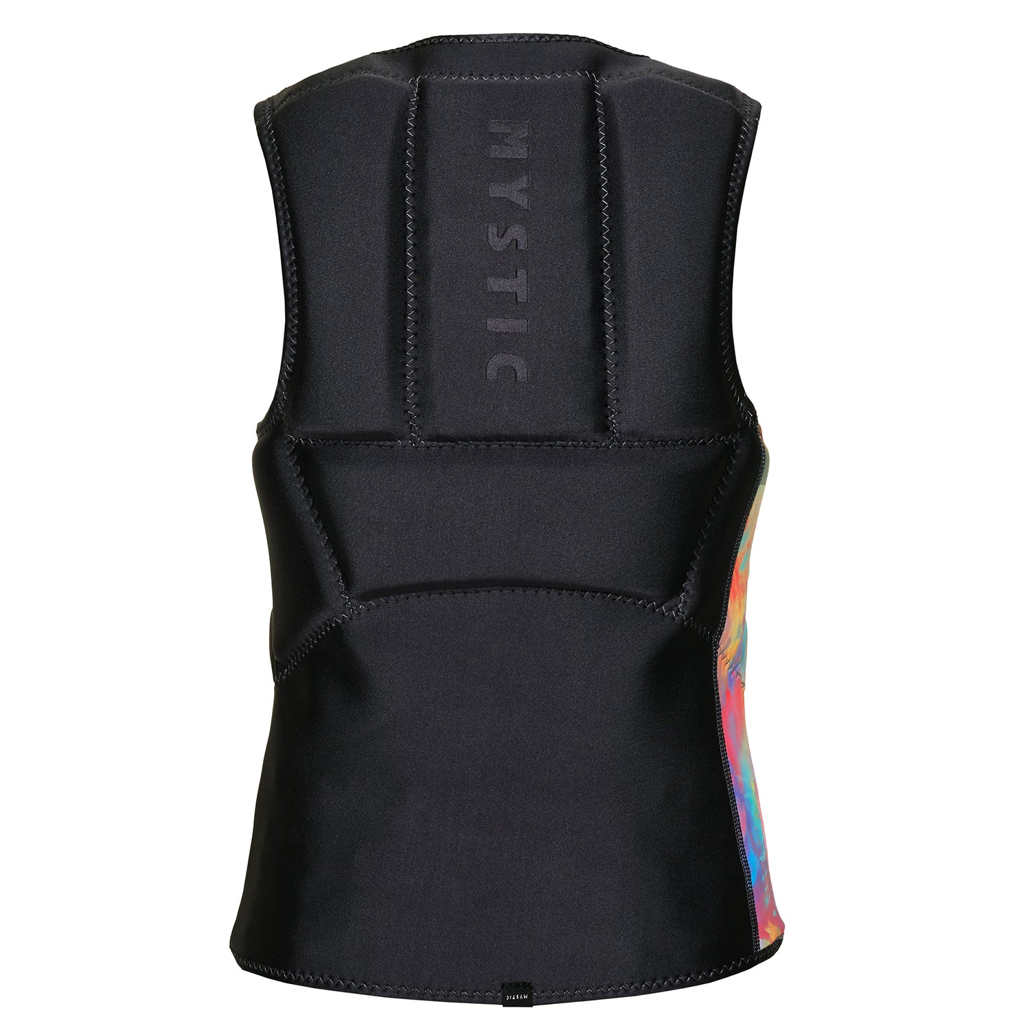  Mystic Womens Ruby Kite Surfing Front-Zip Impact Vest - Dark Grey