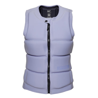  Mystic Womens Star Wake Boarding Front-Zip Impact Vest - Pastel Lilac