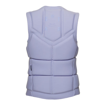  Mystic Womens Star Wake Boarding Front-Zip Impact Vest - Pastel Lilac